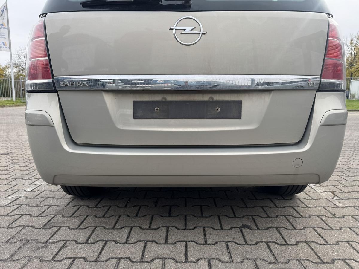Opel Zafira B original Sto&szlig;stange Stossf&auml;nger hinten Z167 Pannacotta Bj.2005